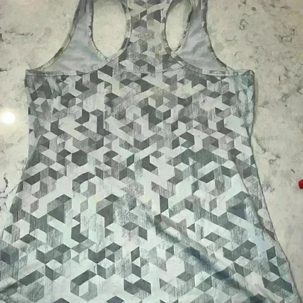 Athleta Size S Small Geometric Print Top - Picture 4 of 7